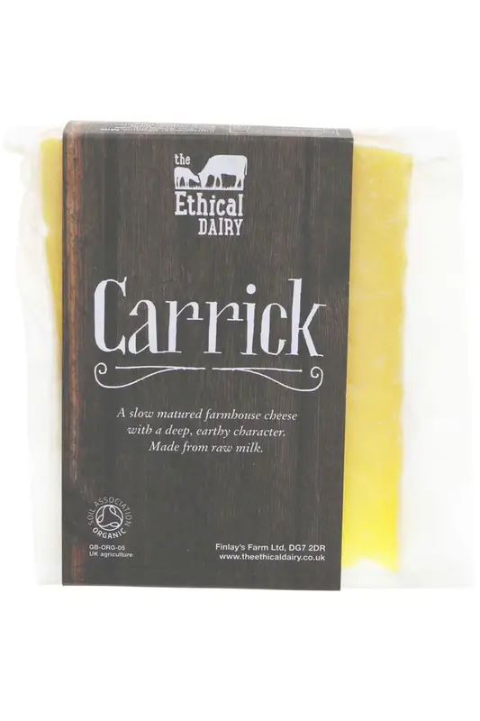 Organic Mature Carrick Cheese 150g (Ethical Dairy)