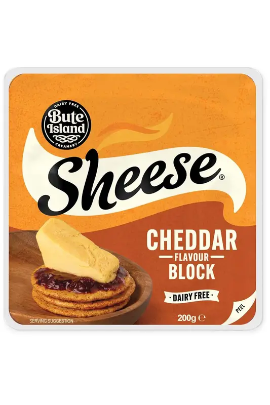 Mature Cheddar Style Block 200g (Bute Island Food Sheese)