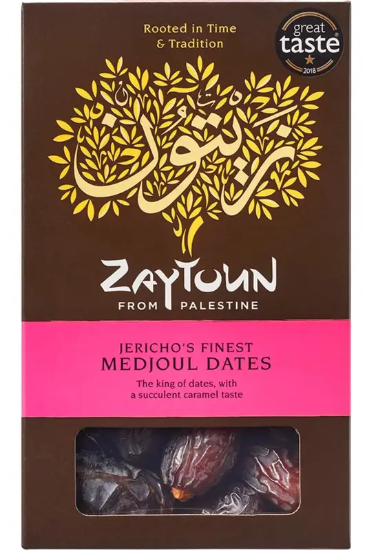 Finest Medjoul Dates From Palestine 500g (Zaytoun)