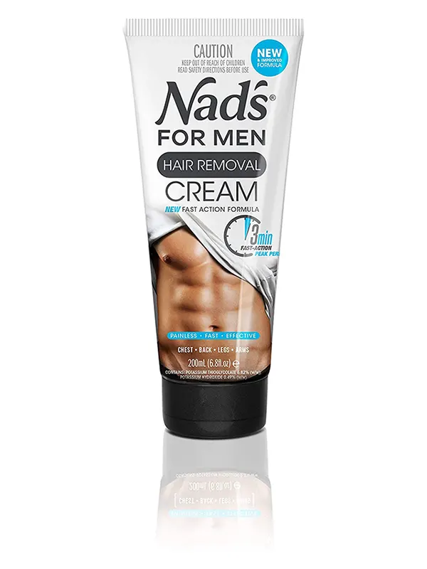 Men s Hair Removal Cream 200ml Nad s Healthy Supplies