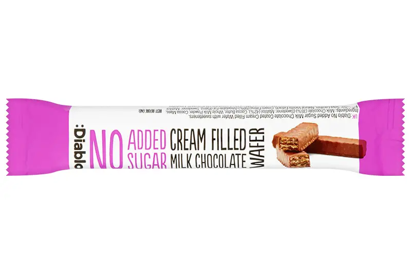 Cream Filled Milk Chocolate Wafer 30g (Diablo)