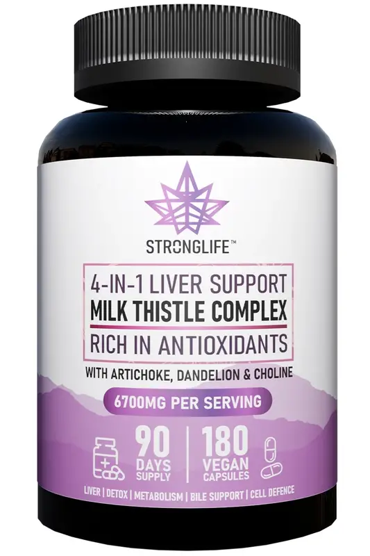 Milk Thistle x 180 Capsules (Stronglife)