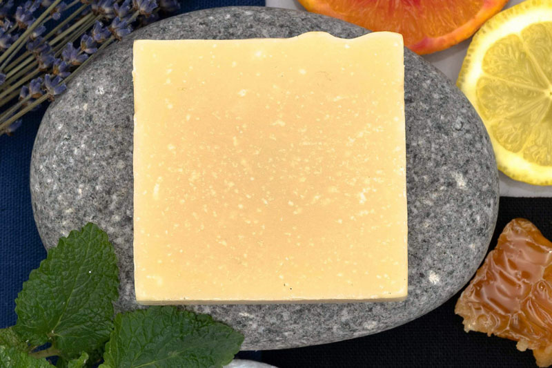 Peppermint, Lavender & Honey Shampoo Bar 100g (Naturally Gorgeous Cosmetics)