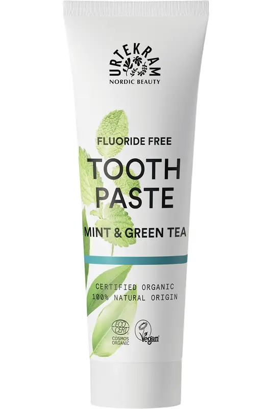 Organic Mint with Green Tea Toothpaste 75ml (Urtekram)