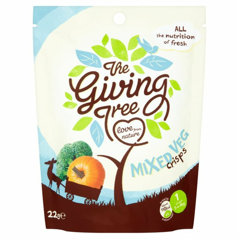 Mixed Veg Crisps 22g (Giving Tree Ventures)