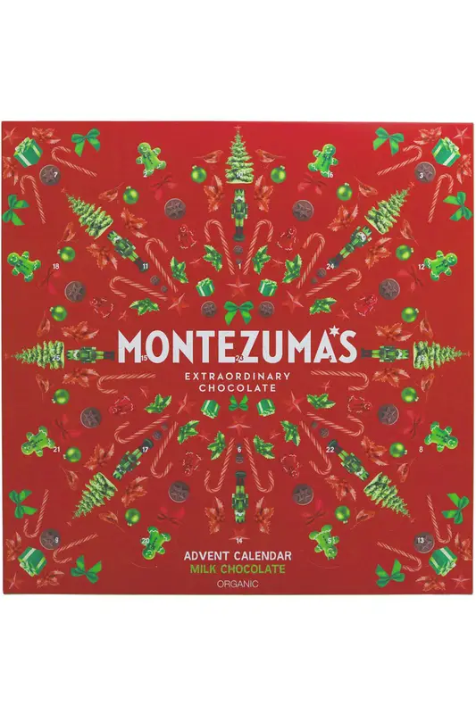 Organic Milk Chocolate Advent Calendar 150g (Montezuma's)