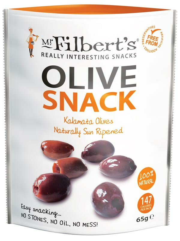 Kalamata Olives 65g (Mr Filbert's)