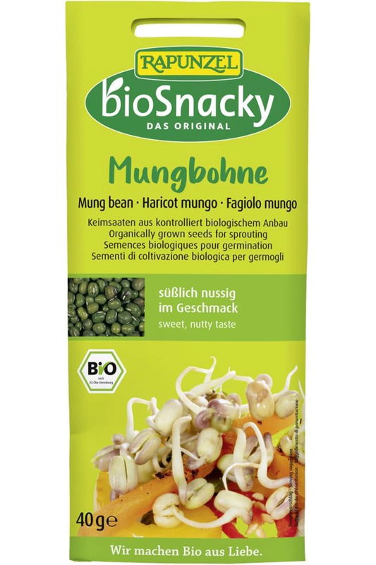 Organic Mung Bean Seeds for Sprouting 40g (A.Vogel)