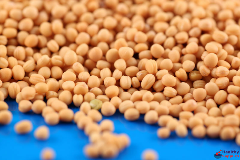 Yellow Mustard Seeds 50g, Organic (Just Natural Herbs)