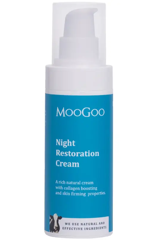 Night Restoration Cream 75g (MooGoo)