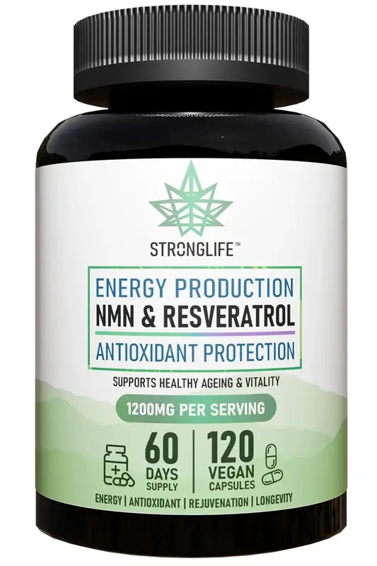 NMN & Resveratrol x 120 Capsules (Stronglife)