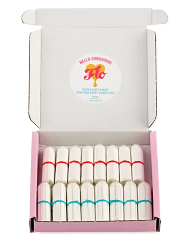 Non-Applicator Tampons, 16 Pieces (Here We Flo)