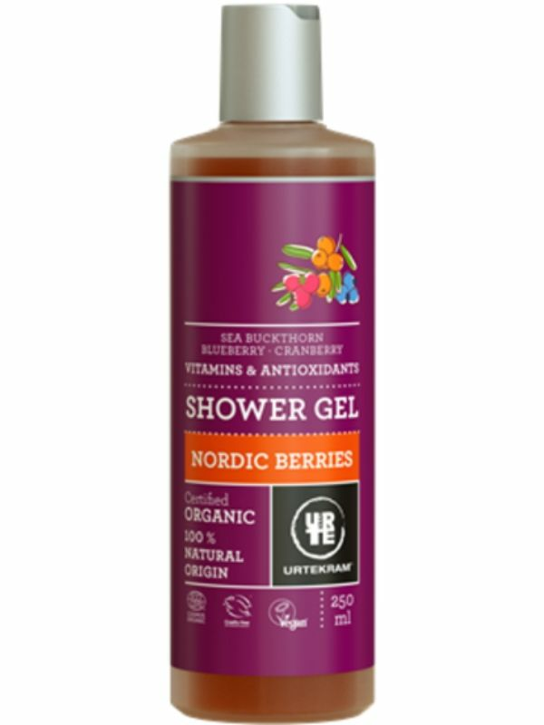 Nordic Berries Shower Gel, Organic 500ml (Urtekram)
