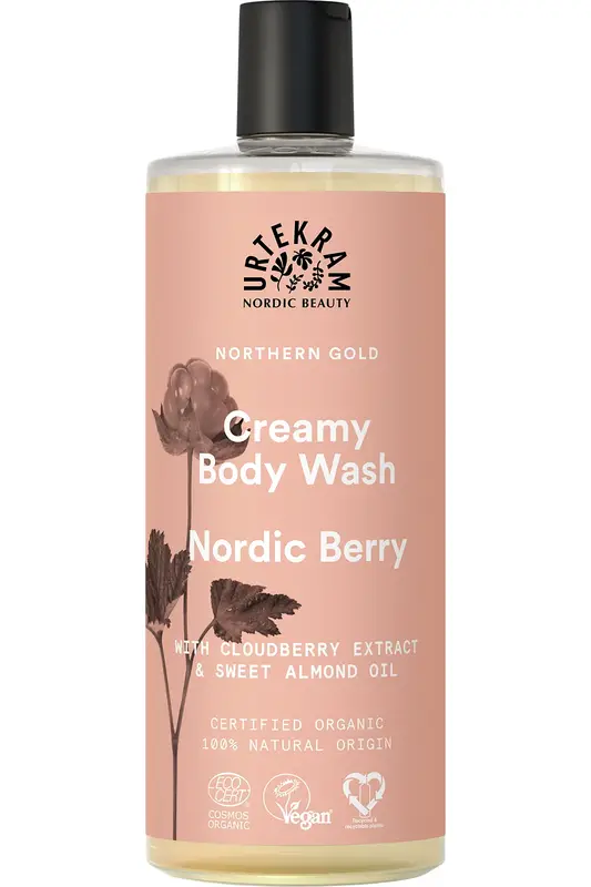 Organic Nordic Berry Body Wash 500ml (Urtekram)