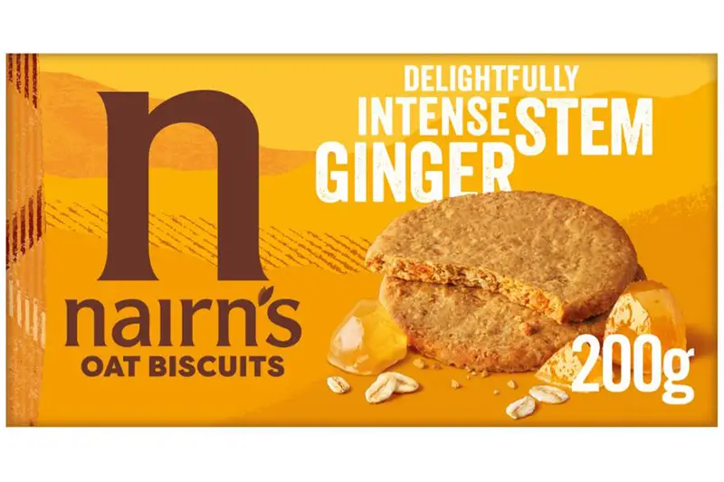 Oats & Stem Ginger Biscuits 200g (Nairn's)