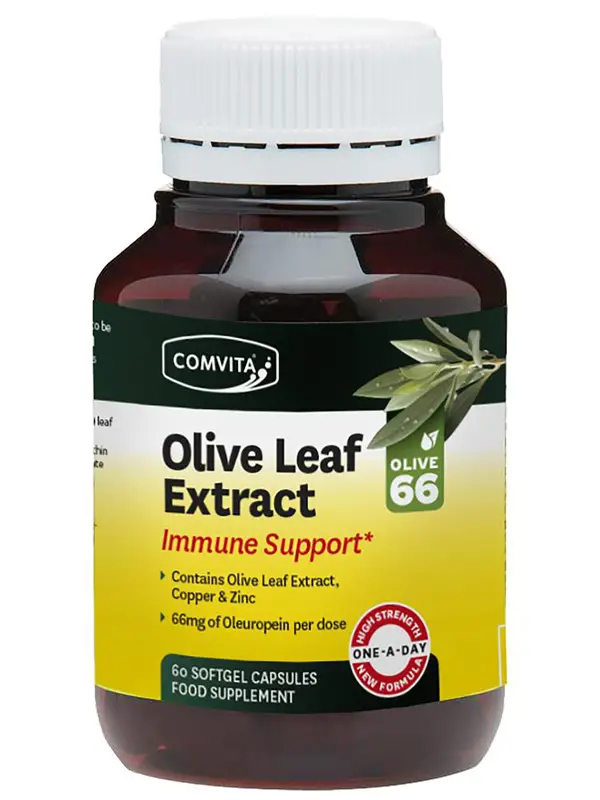 Olive Leaf Extract Immune Support, 60 Capsules (Comvita)