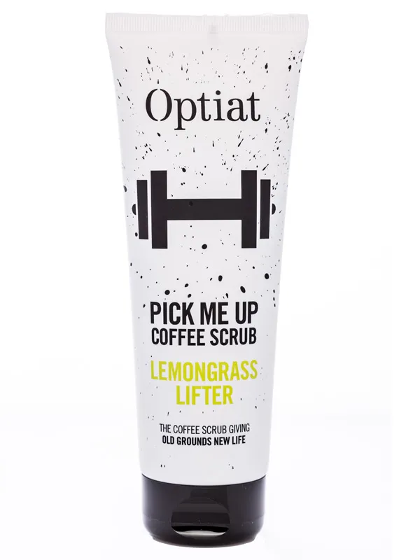 Lemongrass Coffee Scrub 220g (Optiat)