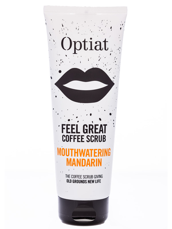 Mandarin Coffee Scrub 220g (Optiat)