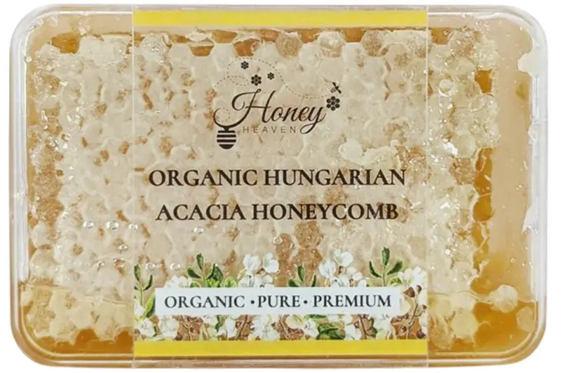 Organic Acacia Honeycomb 200g (Honey Heaven)