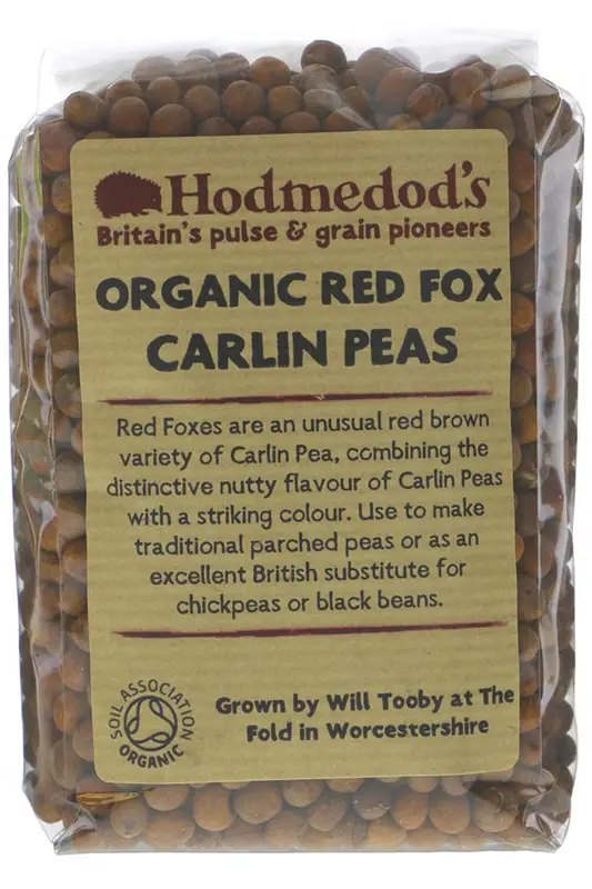 Organic Red Fox Carlin Peas 500g (Hodmedod's)