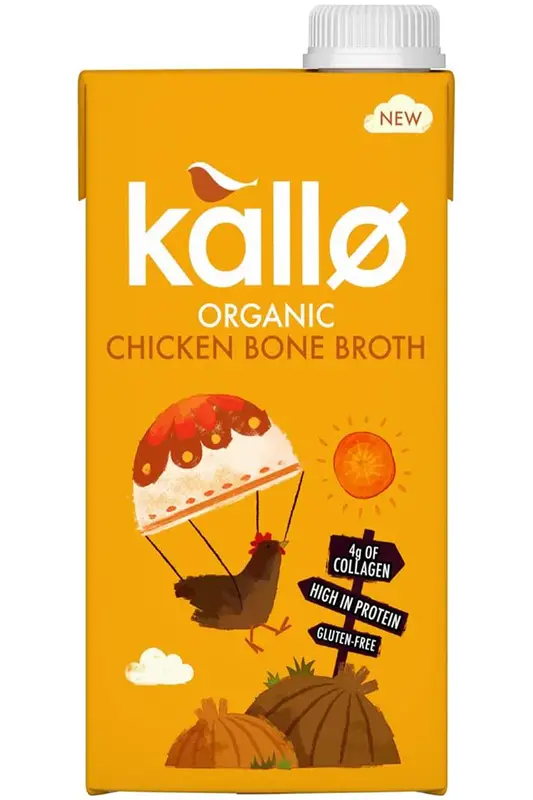 Organic Chicken Bone Broth 500ml (Kallo)