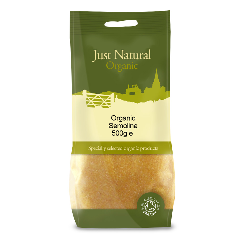 Corn Semolina 500g, Organic (Just Natural Organic)
