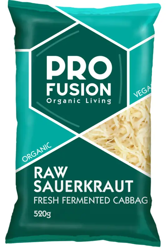 Organic Fresh Sauerkraut 520g (Profusion)