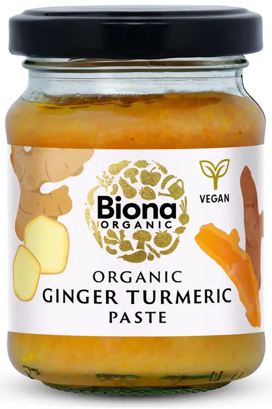 Organic Ginger Turmeric Paste 130g (Biona)