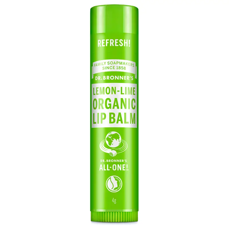 Organic Lemon Lime Lip Balm 4g (Dr. Bronner's)