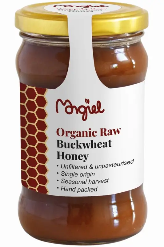 Organic Raw Buckwheat Honey 390g (Morgiel)