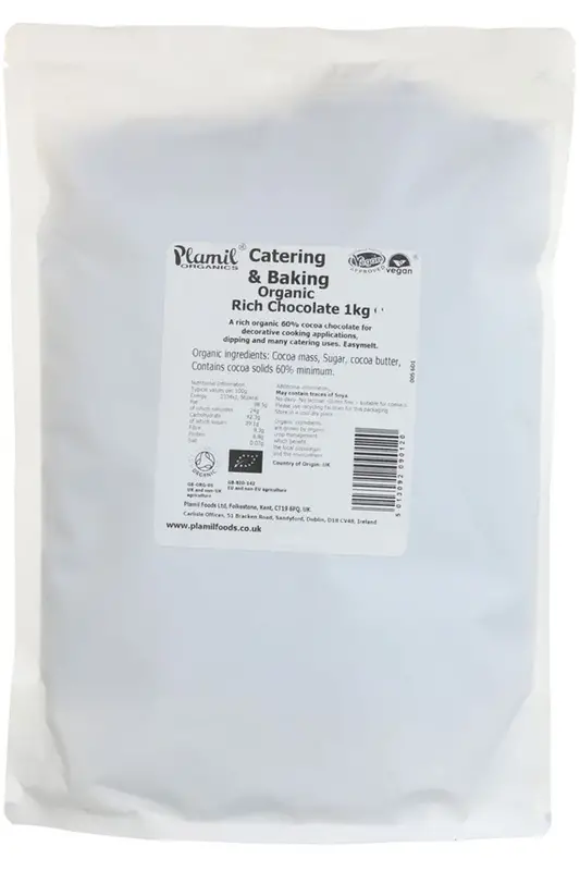 Organic Rich Chocolate 1kg (Plamil)