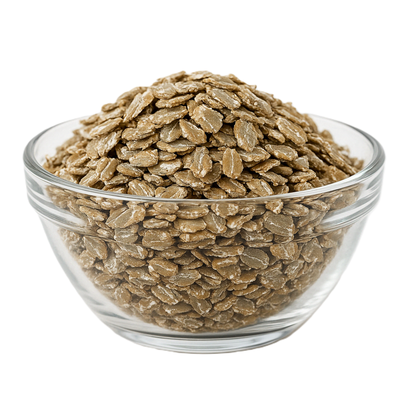 Organic Rye Flakes 500g (Sussex Wholefoods)