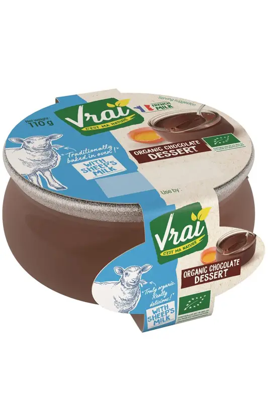 Organic Sheep Milk Chocolate Creme 110g (Vrai)