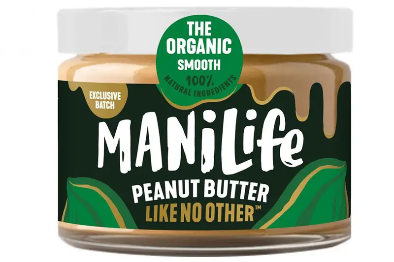 Organic Smooth Peanut Butter 275g (Manilife)