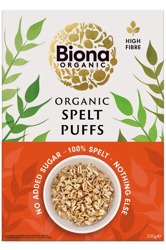 Organic Spelt Puffs 200g (Biona)