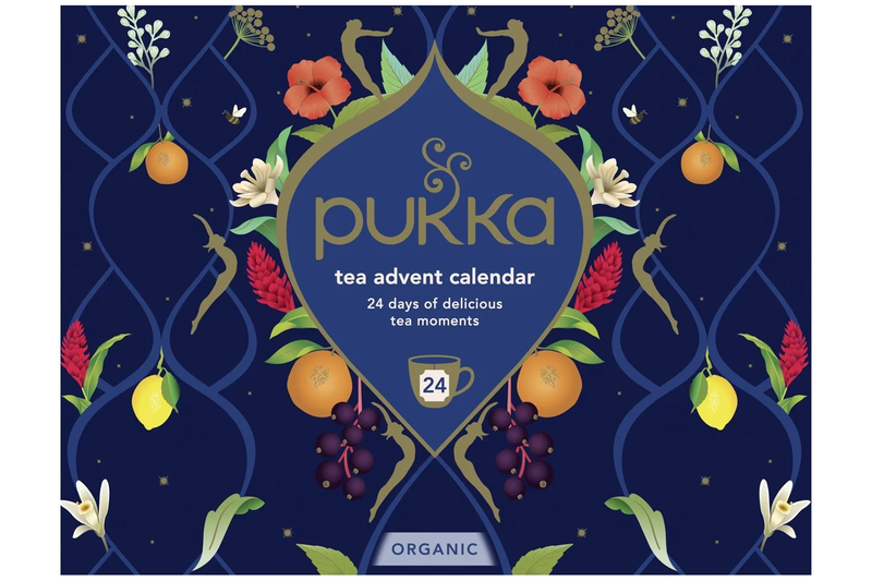 Organic Tea Advent Calendar x 24 Sachets (Pukka Herbs)