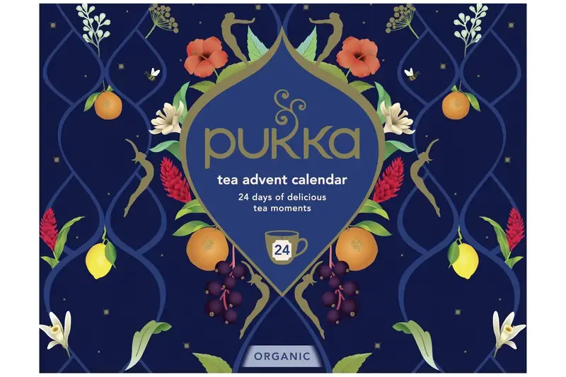 Organic Tea Advent Calendar x 24 Sachets (Pukka Herbs)