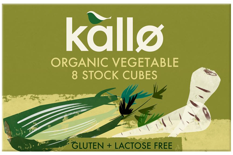 Organic Vegetable Stock Cubes 88g (Kallo)