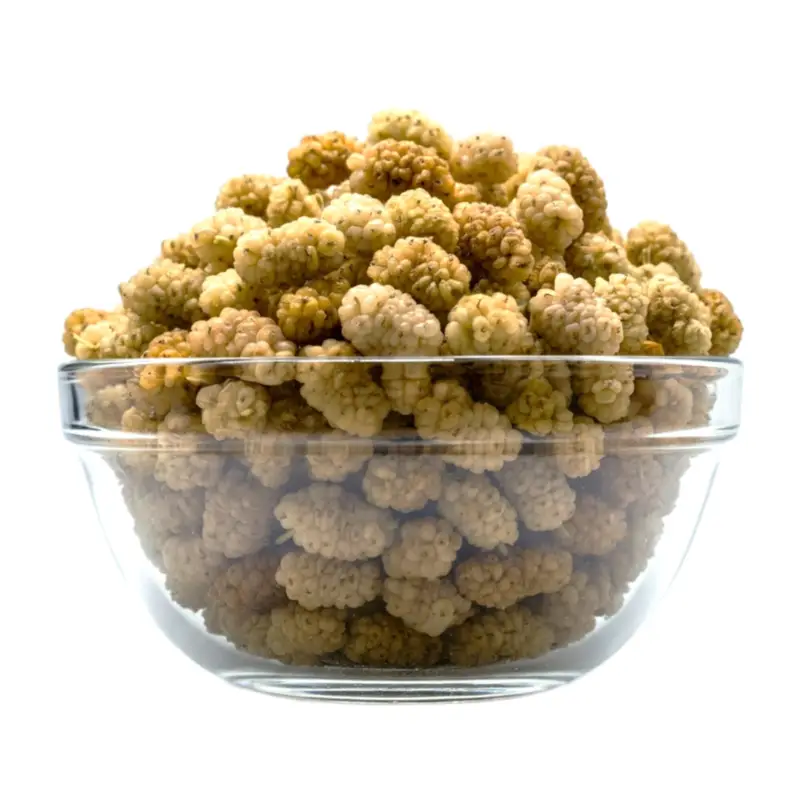 Organic White Mulberries 10kg (Bulk)