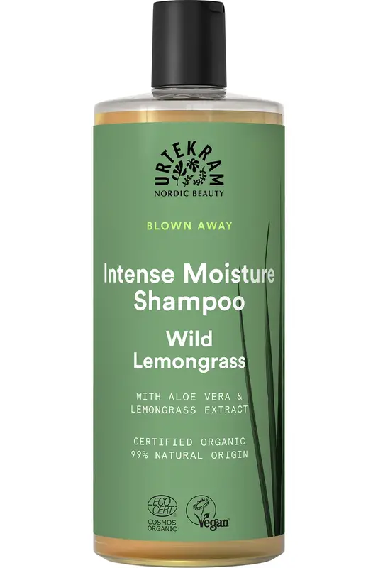 Organic Wild Lemongrass Shampoo 500ml (Urtekram)