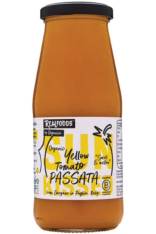 Organic Yellow Tomato Passata 420g (Organico)