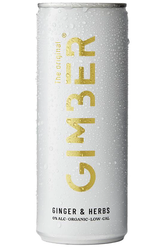 Organic Original No 1 Ginger Sparkling Ready-To-Drink Can 250ml (Gimber)