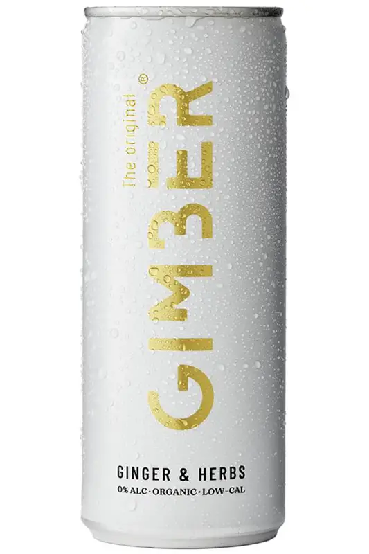 Organic Original No 1 Ginger Sparkling Ready-To-Drink Can 250ml (Gimber)