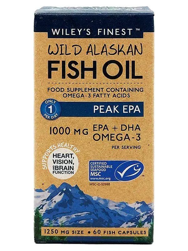 Peak EPA 60 Capsules (Wiley's Finest)