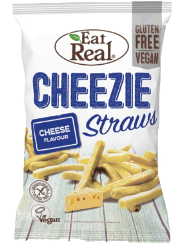 Potato Cheezie Straws 45g (Eat Real)