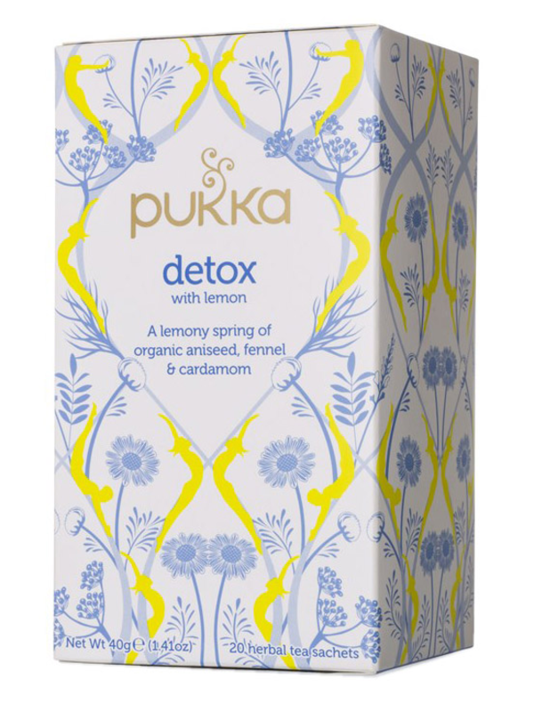 Detox with Lemon Tea, Organic 20 x Sachets (Pukka)