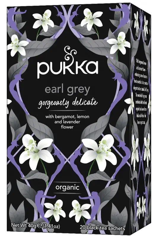 Organic Earl Grey Tea 20 x Sachets (Pukka)