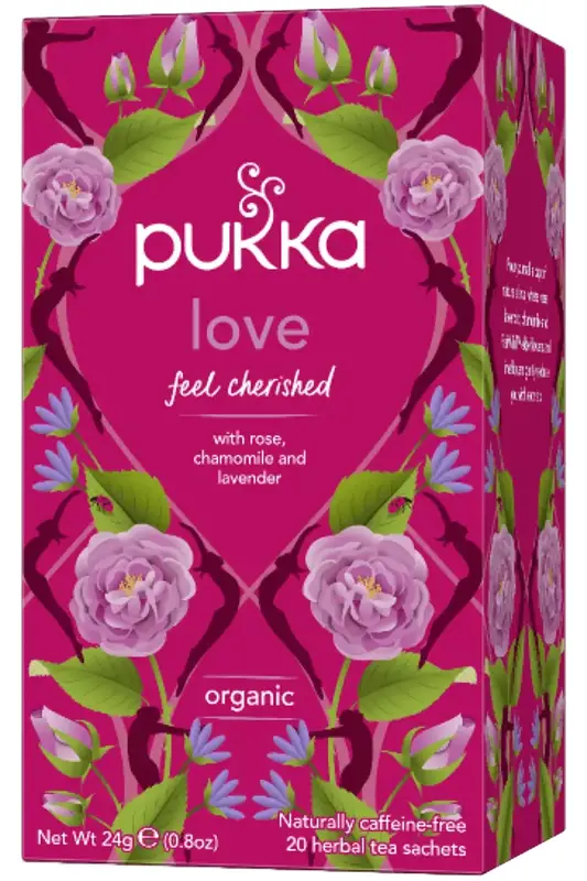 Organic Love Tea 20 x Sachets (Pukka)