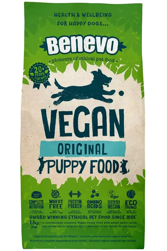 Original Vegan Puppy Food 1.8kg (Benevo)