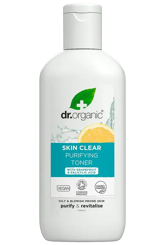 Organic Skin Clear Toner 200ml (Dr Organic)